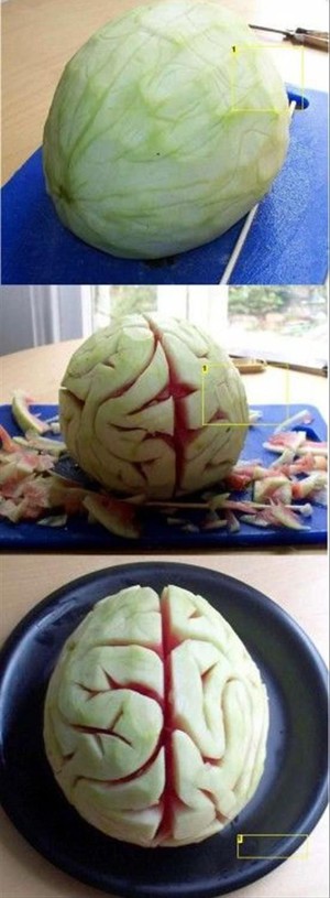 Мозг из арбуза