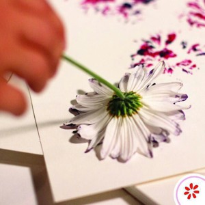 Рисование цветком
